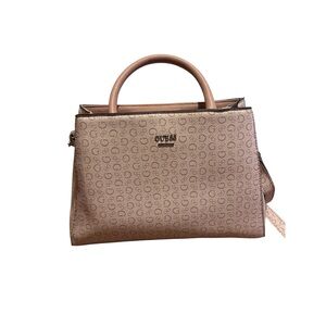 Guess Brown Satchel Bag
